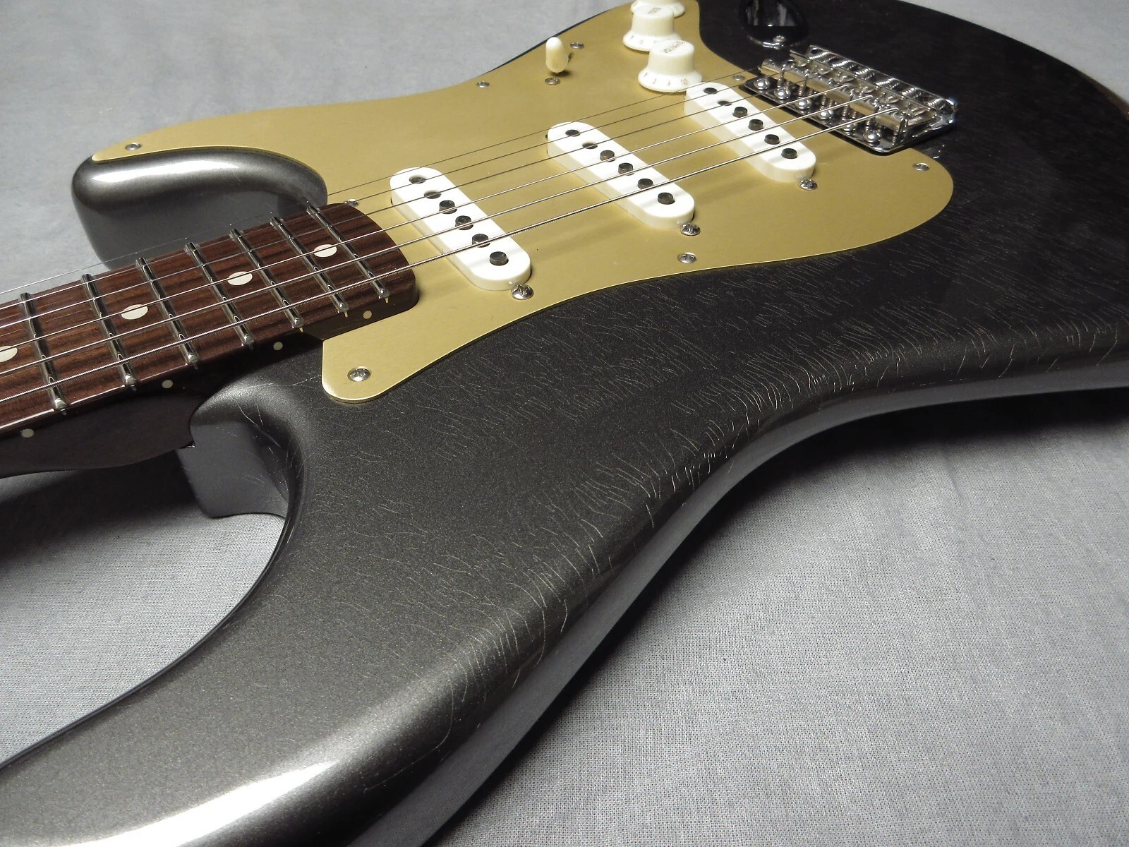 Fender Custom Shop Ltd Ed. ’57 Stratocaster RW Neck Dlx CC 2025 Aged Pewter