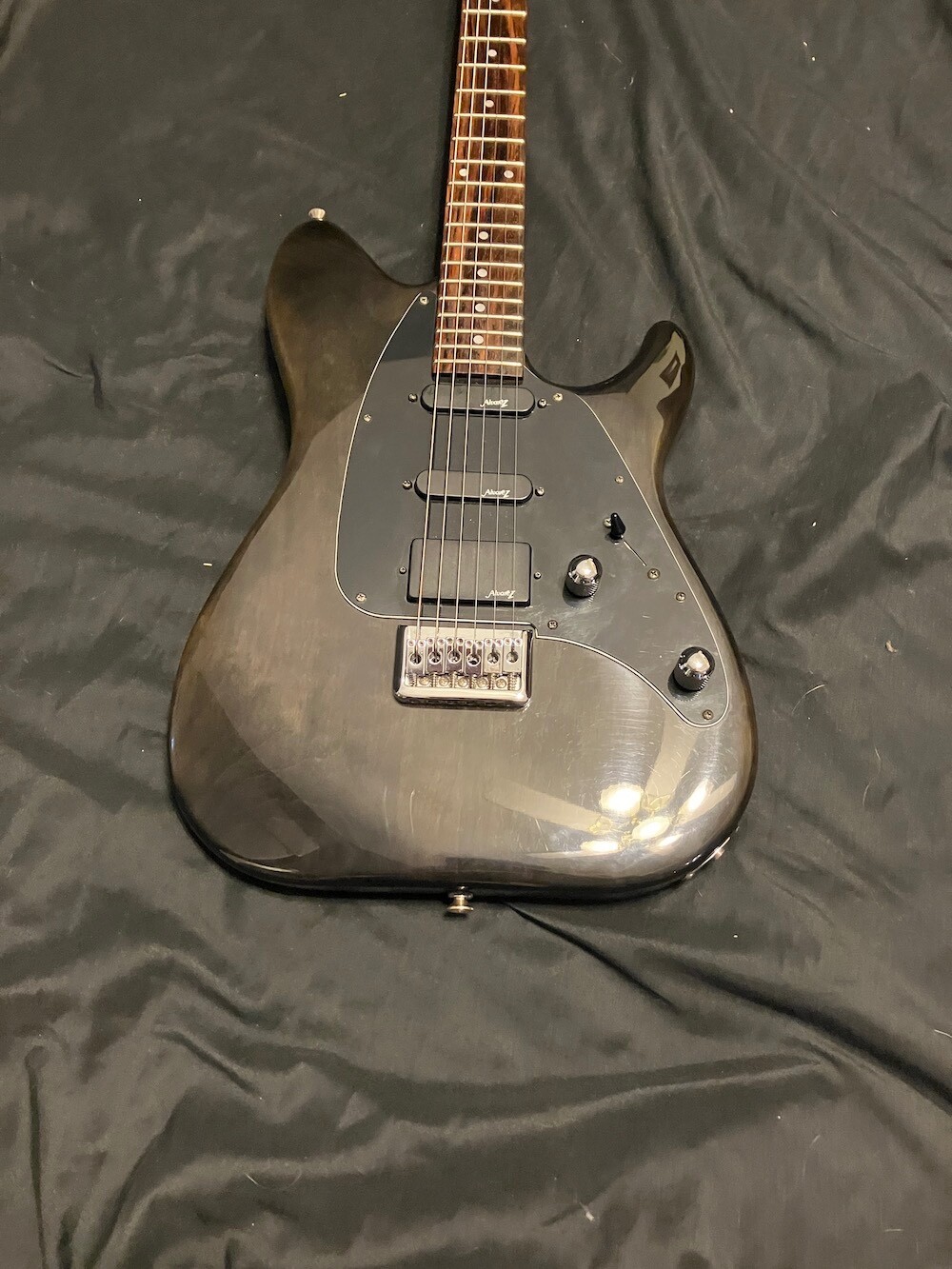Alvarez Dan Armstrong Model Electric Guitar See Through Grey H/S/S W/Case