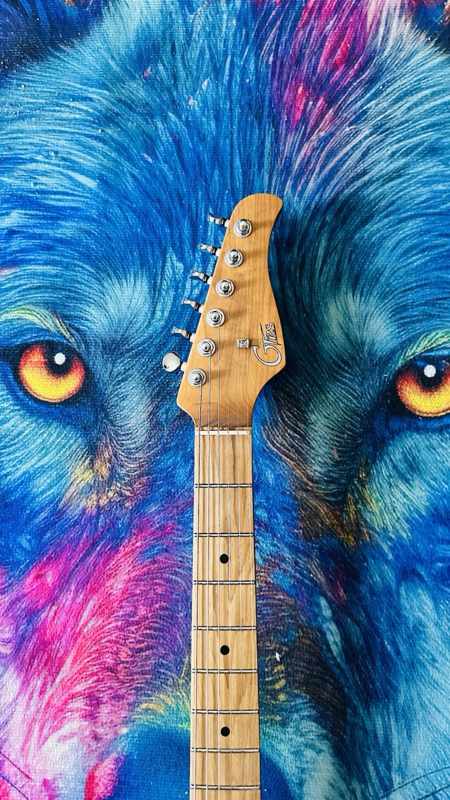 ‘24 Mooer GTRS | GTRS-801 | Intelligent Guitar | Sonic Blue