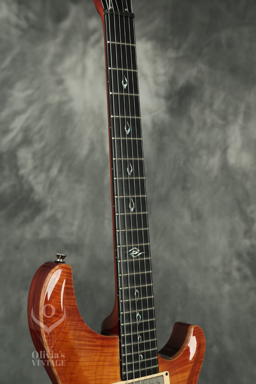 2002 Dean USA Hardtail Flame Maple Trans Amber Limited Edition w/ COA #23 of 100