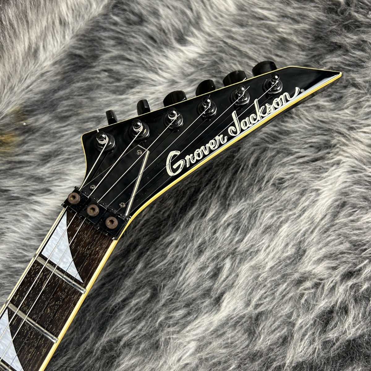 Grover Jackson Soloist Ssh Black Used Electric Guitar