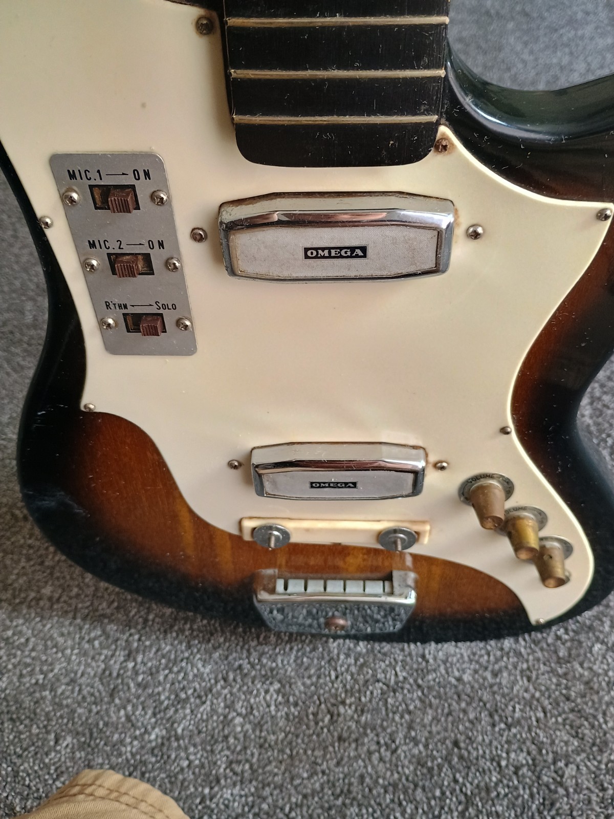 Vintage (60’s) MIJ Omega Electric Guitar Japanese