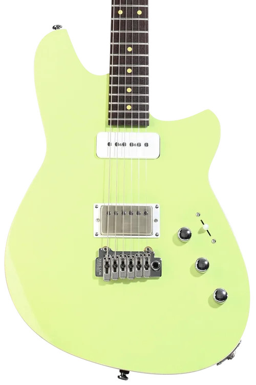 Reverend Kingbolt H90 Electric Guitar – Citrus Cream with Rosewood Fingerboard