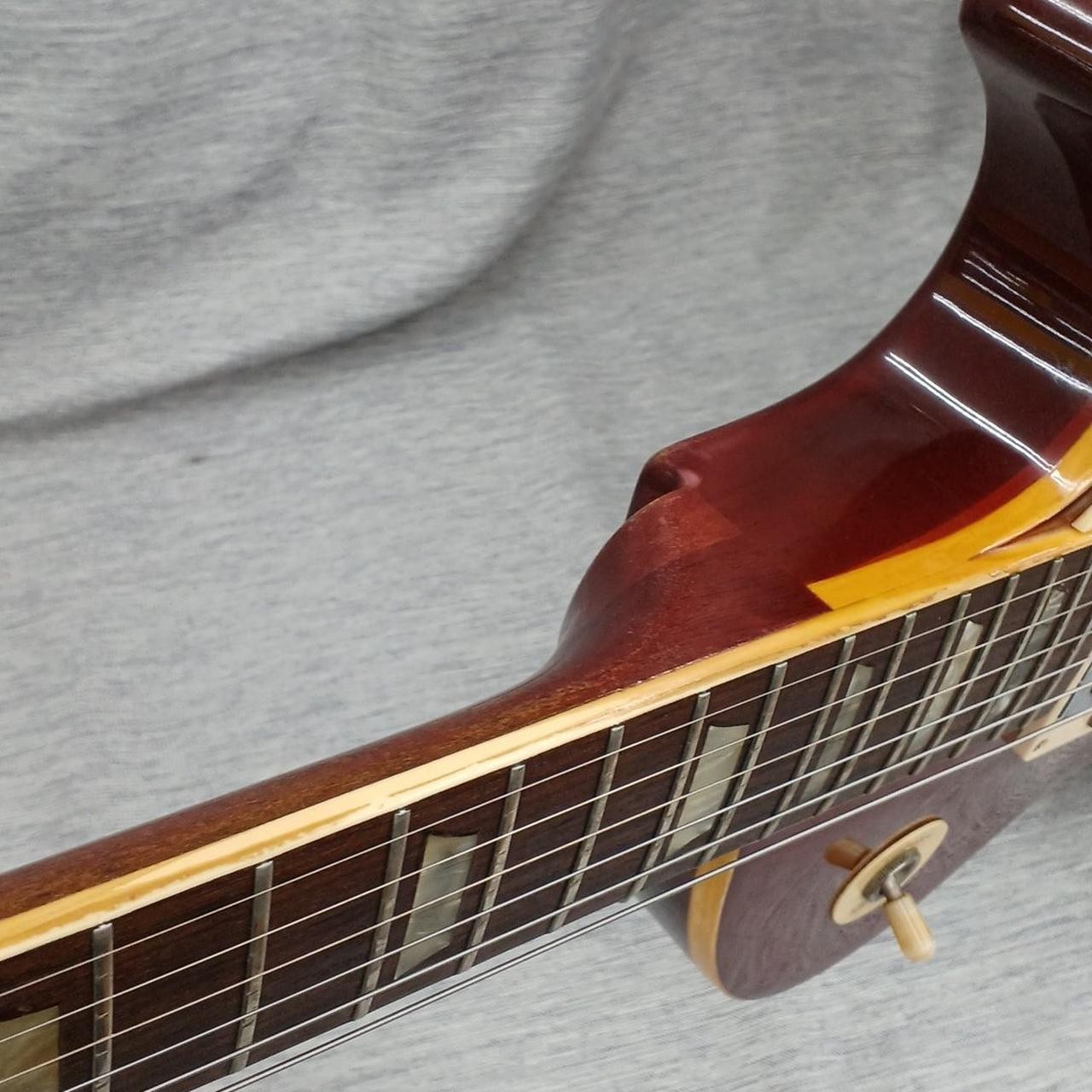 [Burny] FLG-100 Cherry Sunburst Made in JPN 1975 Vintage LP Type Electric Guitar