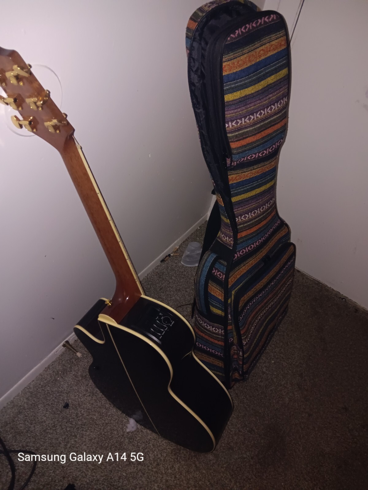 TP-4TD mahogany 6 string acoustic electric GUITAR