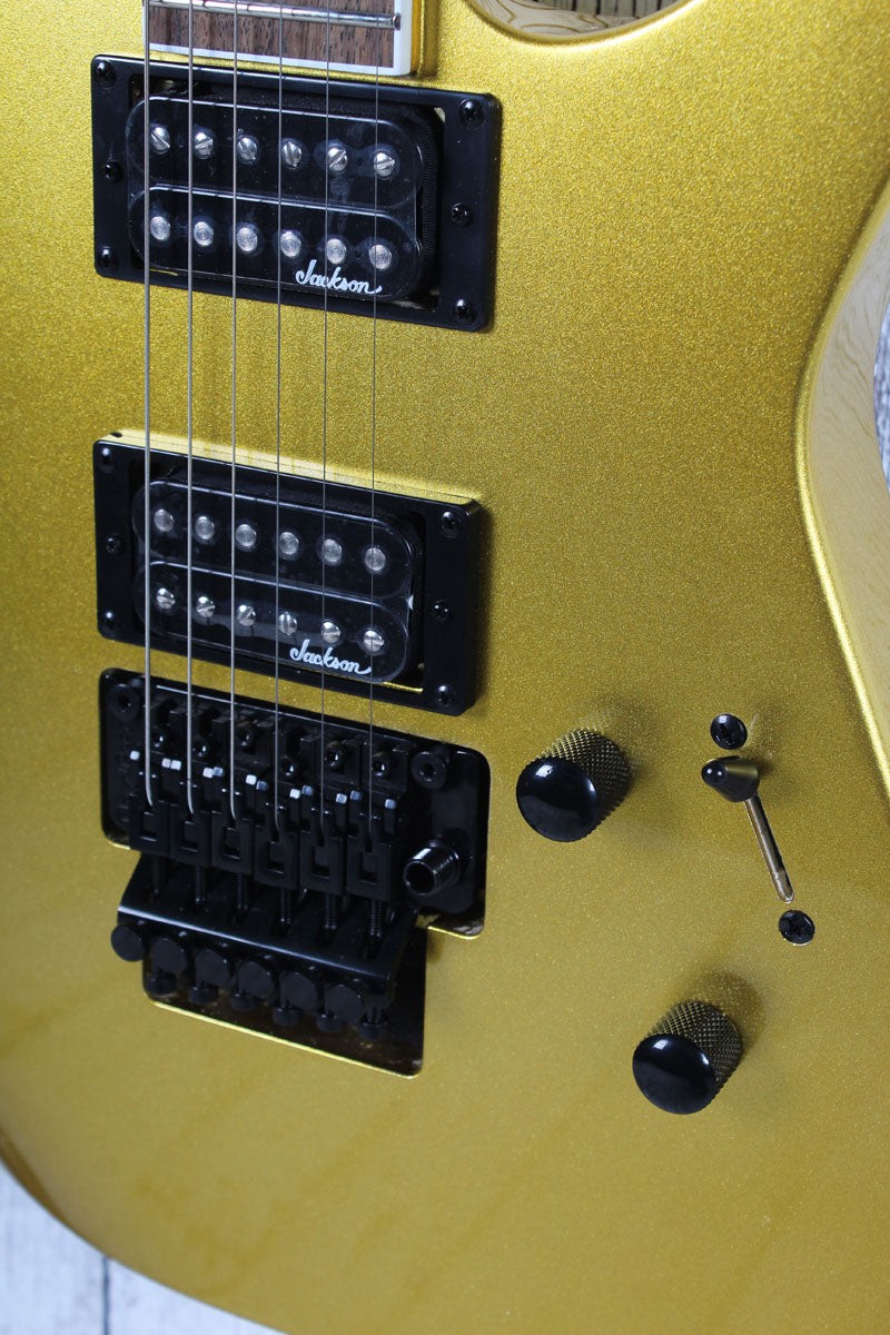 Jackson X Series Soloist SLX DX Solid Body Electric Guitar Gold Bullion Finish
