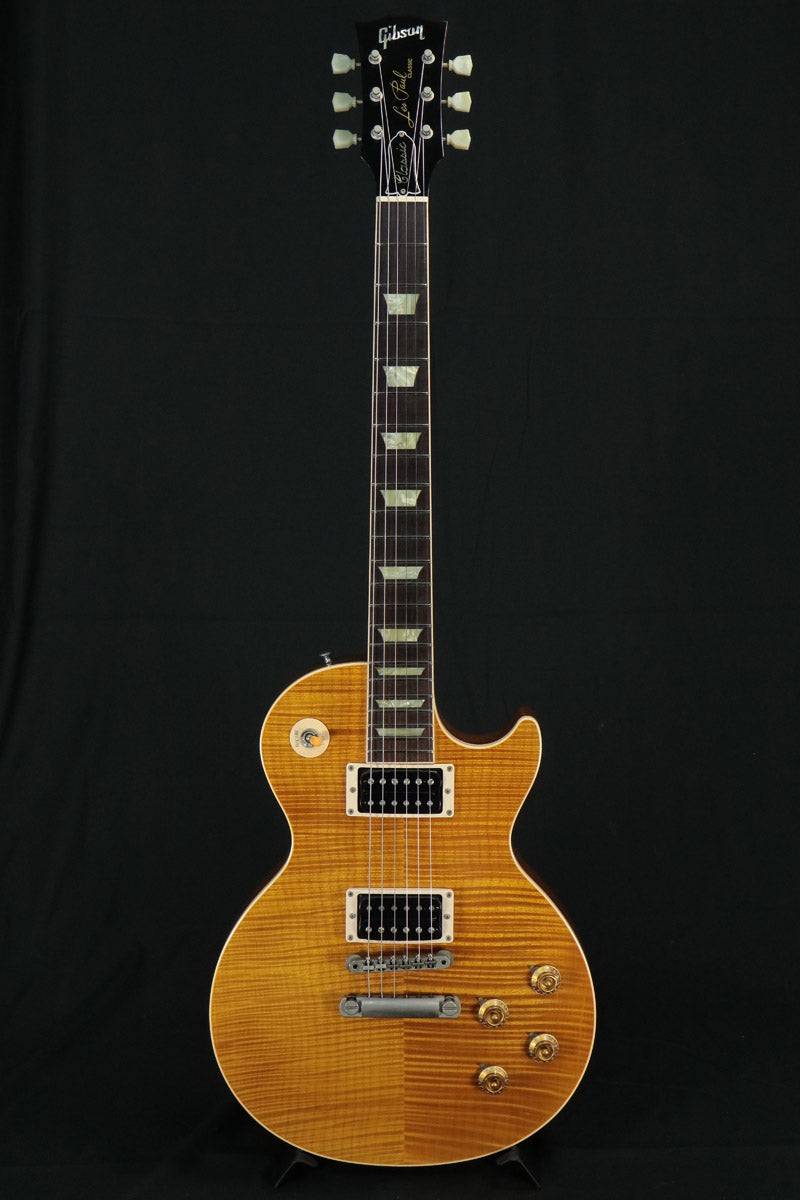 Gibson USA Les Paul Classic Premium Plus Trans Amber 1995 [55288]