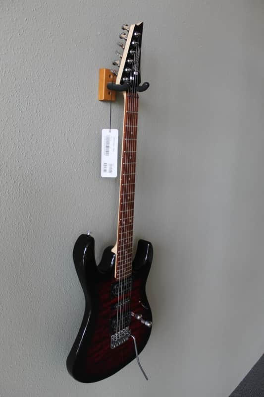 Brand New Ibanez Gio GRX70QA Electric Guitar – Transparent Red Burst