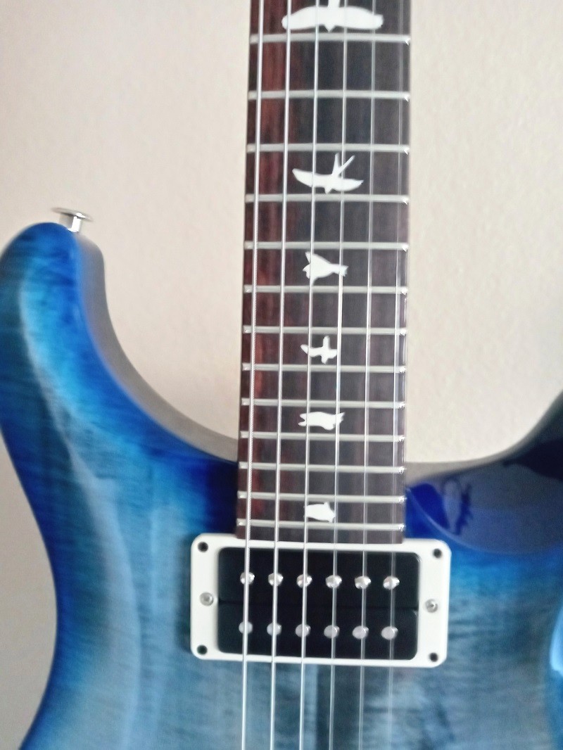 Paul Reed Smith PRS S2 Custom 24 Guitar Faded Gray Black Blue Burst New Auth Dlr
