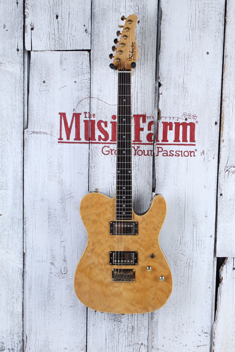 Schecter 2002 Diamond Series PT Elite Electric Guitar Vintage Natural Gloss