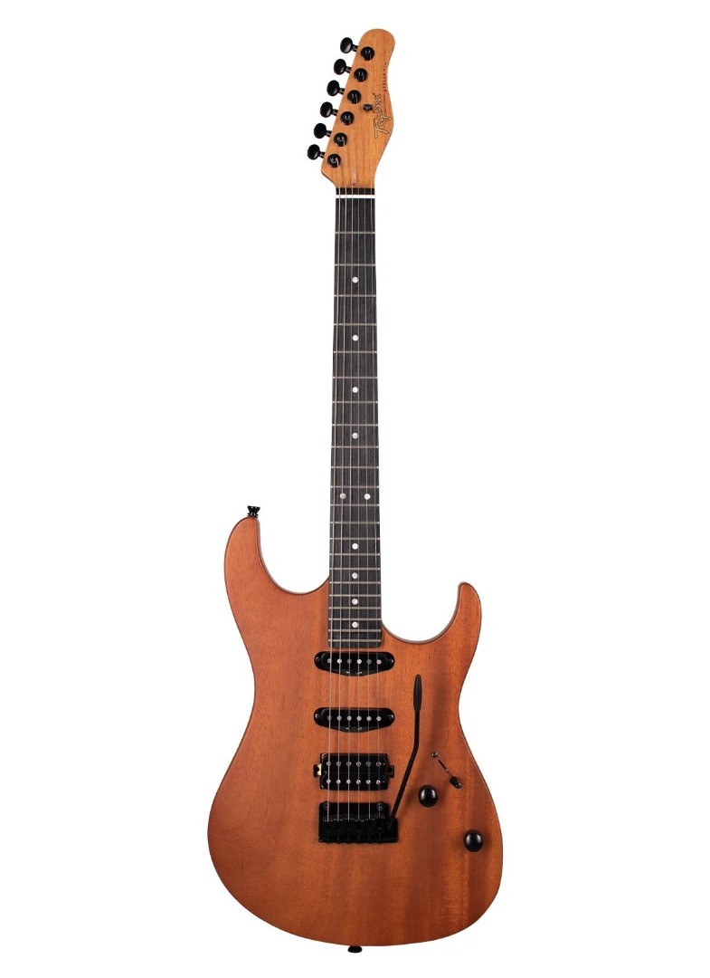 Tagima NTMS-DF Stella Natural Satin Mahogany Electric Guitar – Demo
