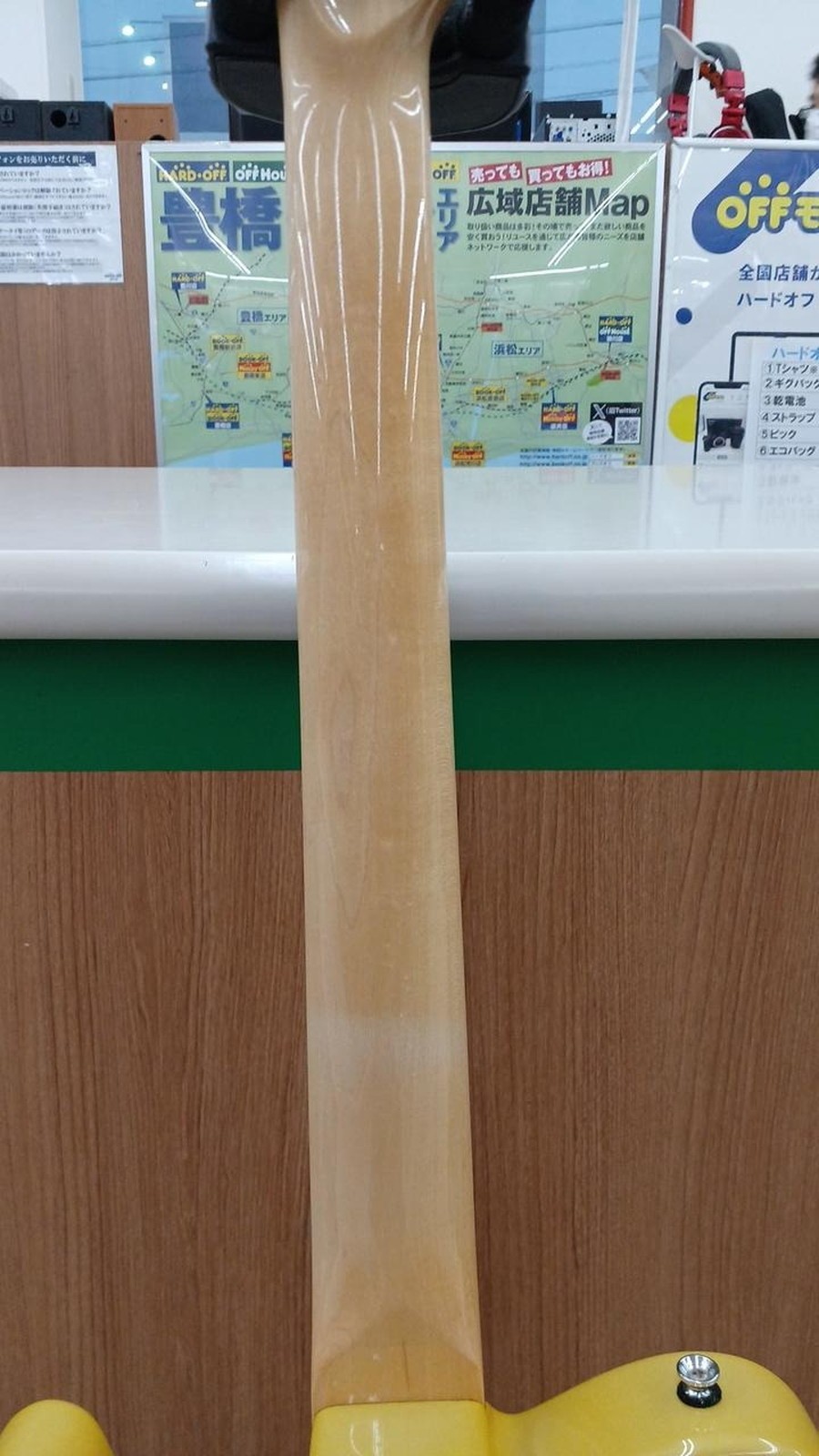 GRASSROOTS G-TE/M Used Basswood body Maple neck Maple fingerboard Blonde