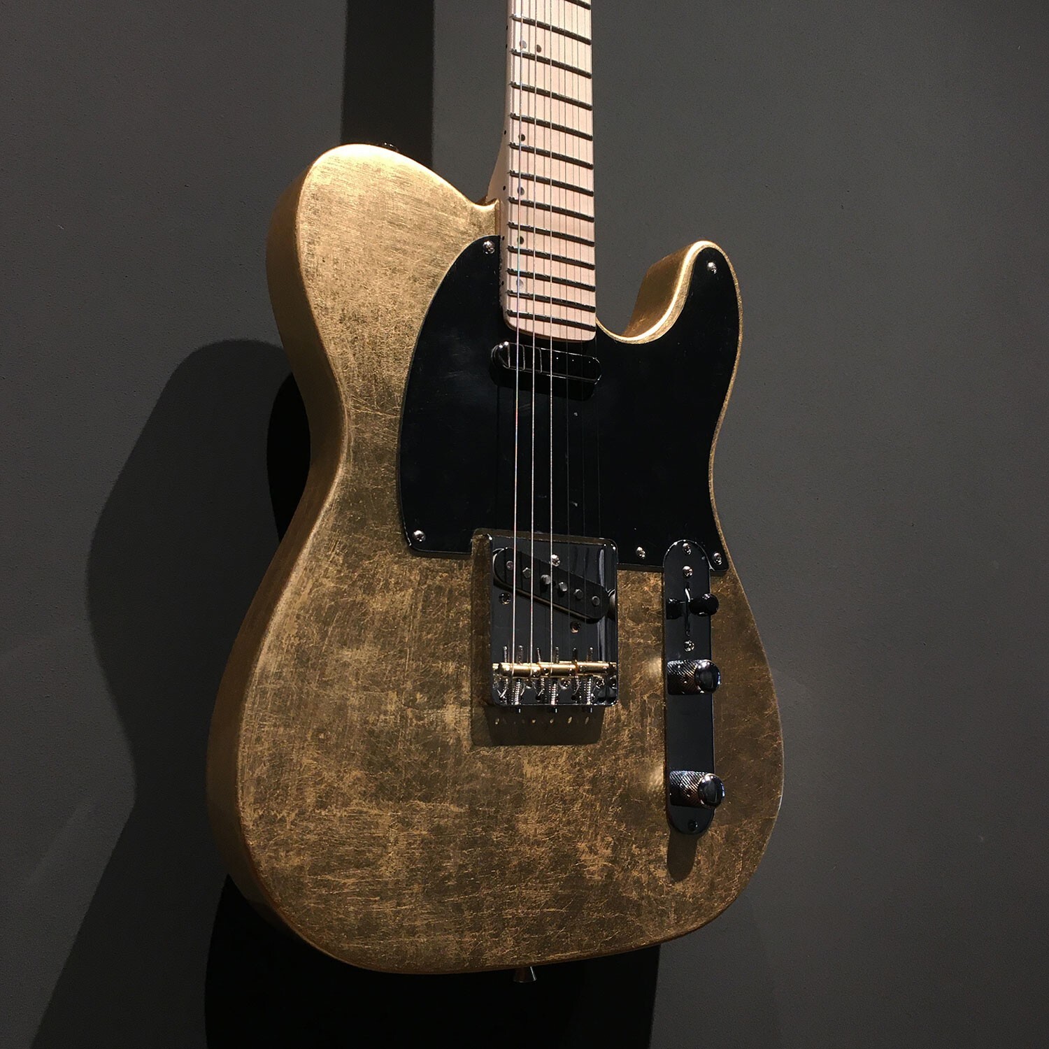 FRANCHIN Mars guitar Glossy METALLIC LEAF T-Style *MADE TO ORDER