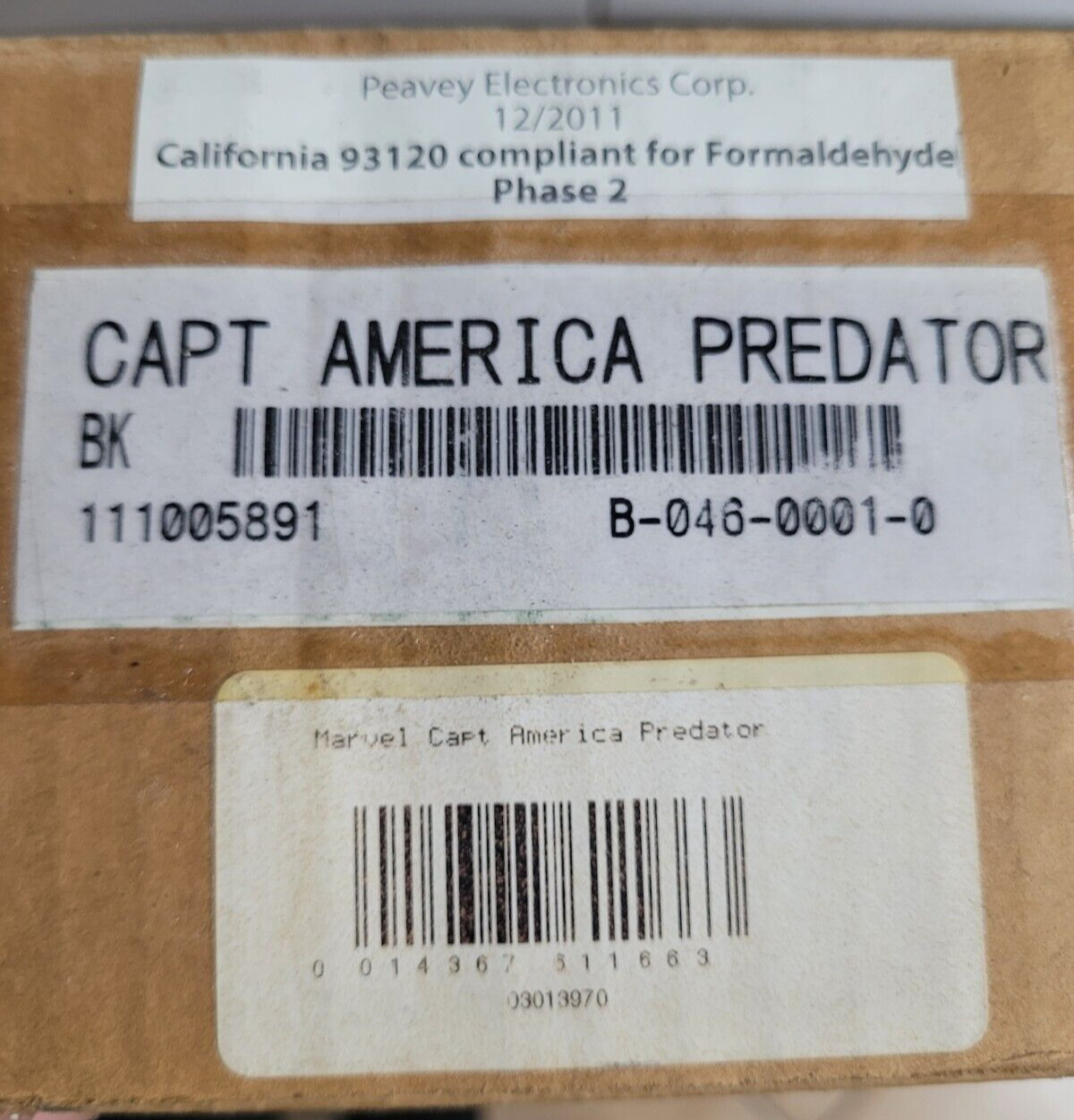Peavey Marvel Captain America Predator Plus EXP Graphic Electric Guitar