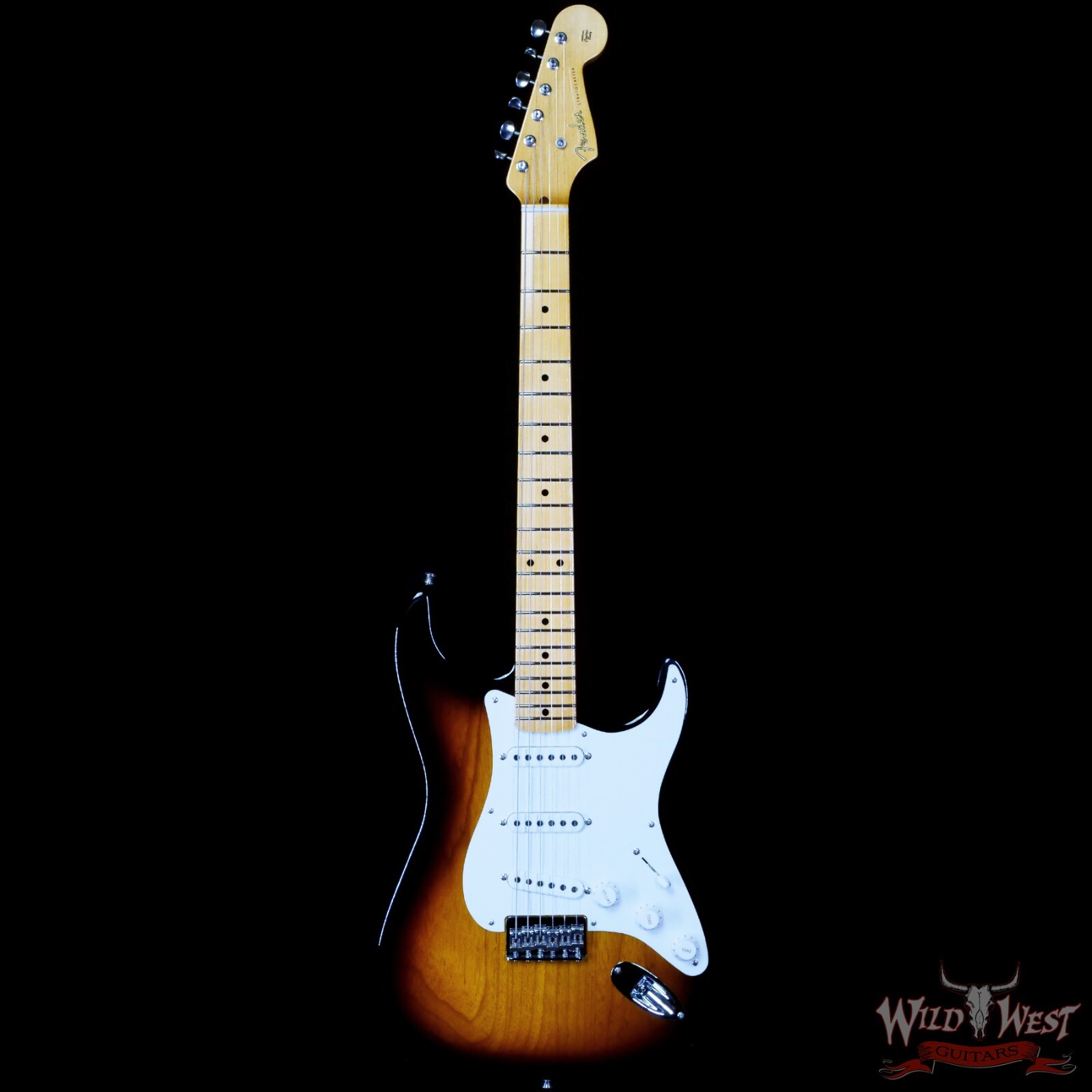 Fender Custom Shop 1955 Hardtail Stratocaster TCP Aged 2 Tone Sunburst