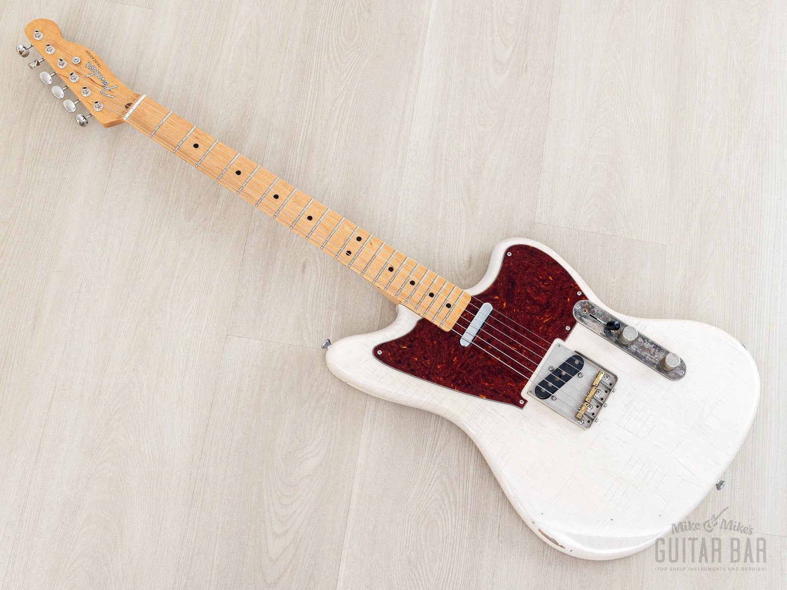 2018 Fender + MJT Telemaster Partscaster Lacquer Relic w/ Baja 50s Neck, Case
