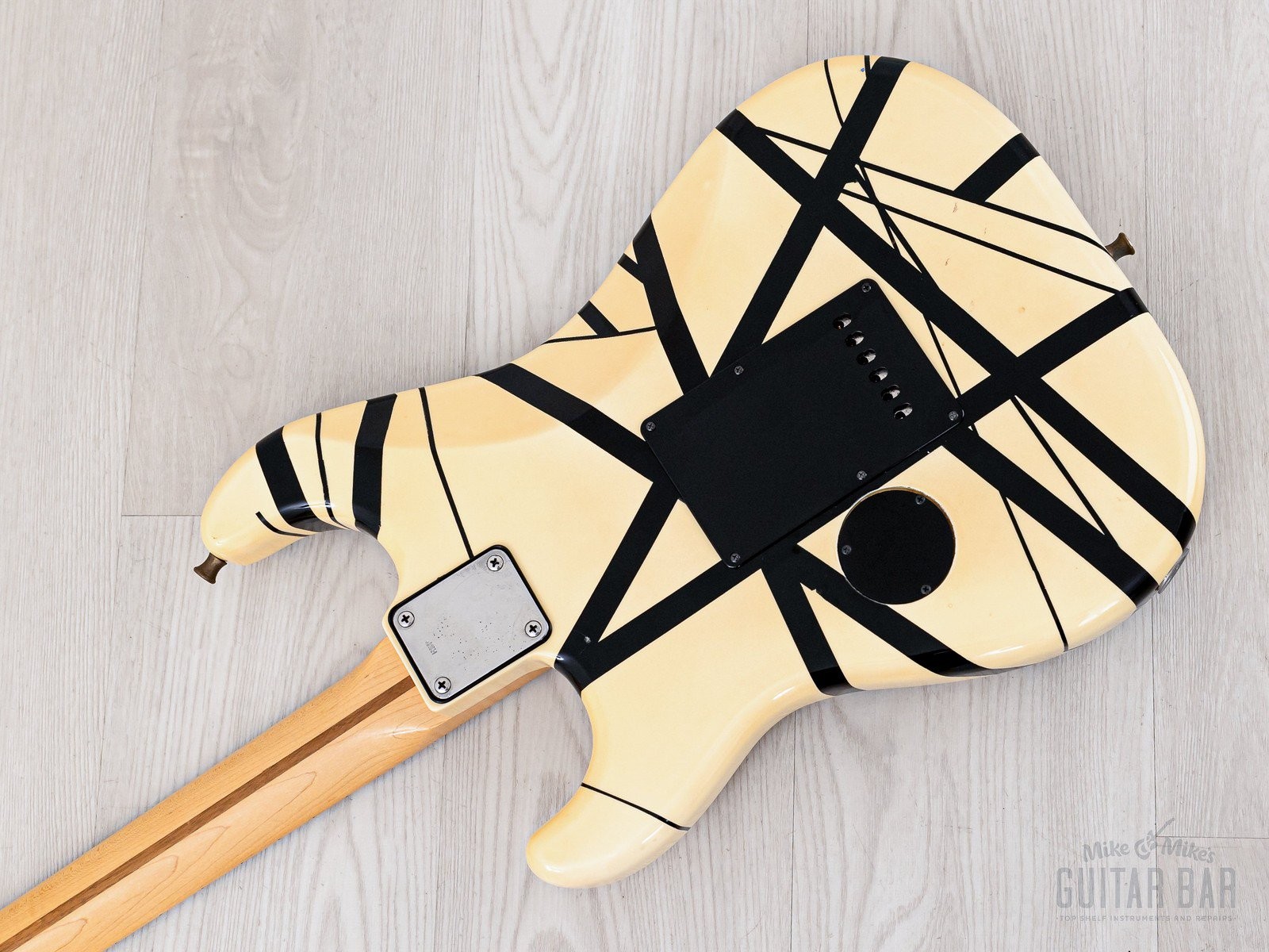 ESP Custom Shop “Kohji” Superstrat Striped EVH-Style Eruption w/ DiMarzio