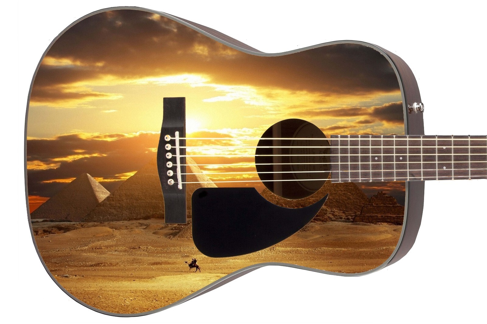 Guitar/Bass Skin Axe Wrap Re Skin Vinyl Wrap Decal Sticker When in Egypt 006