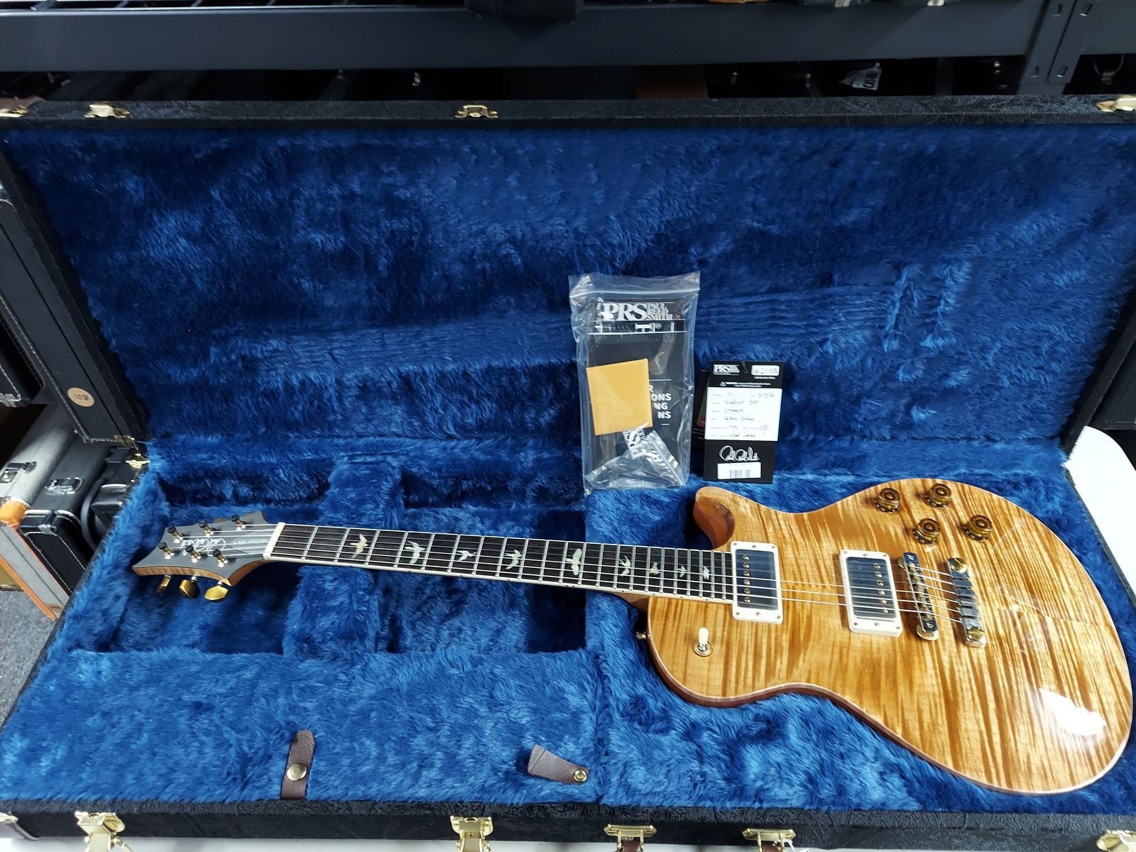 2022 PRS McCarty Singlecut 594 Wood Library Nitro Finish Amazing Woodgrain (180)