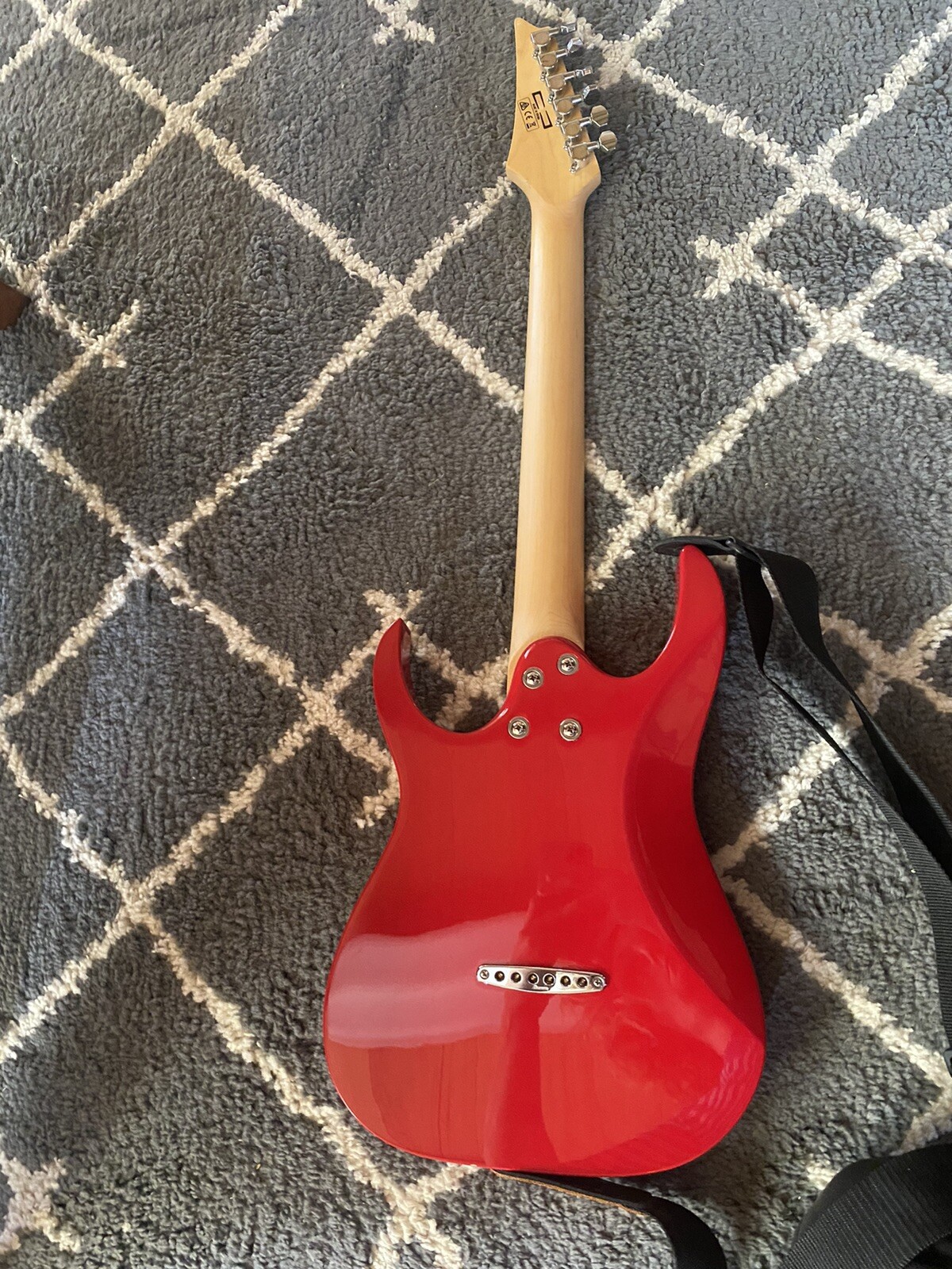 GIO RG miKro 6str Red Electric Guitar