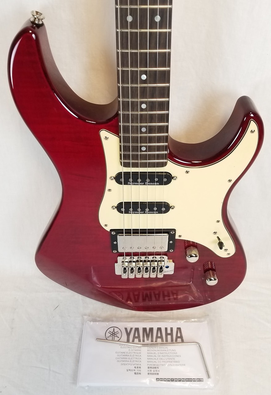 Yamaha Pacifica PAC612VIIFMX Double Cutaway Flame Maple Top H/S/S Electric Guita