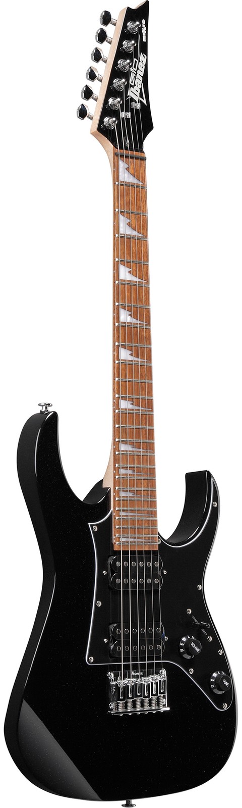 Ibanez GRGM21 RG Gio miKro Short-Scale Electric Guitar – Black Night