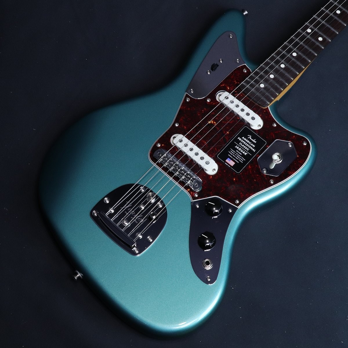 Fender American Professional Classic Jaguar Rosewood FSGreen Metallic US25093443