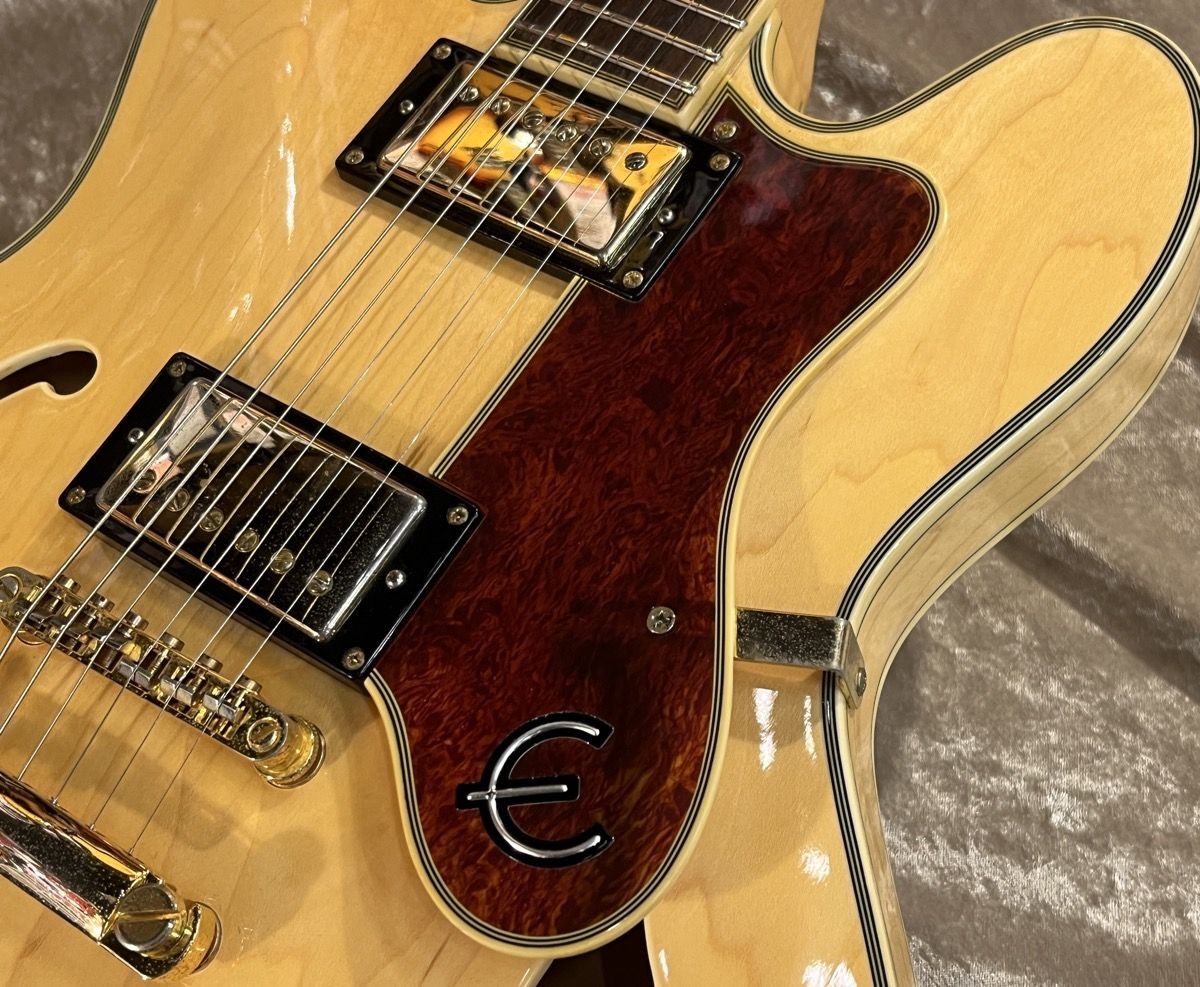 Epiphone Sheraton II Natural Used 2008 w/Soft case