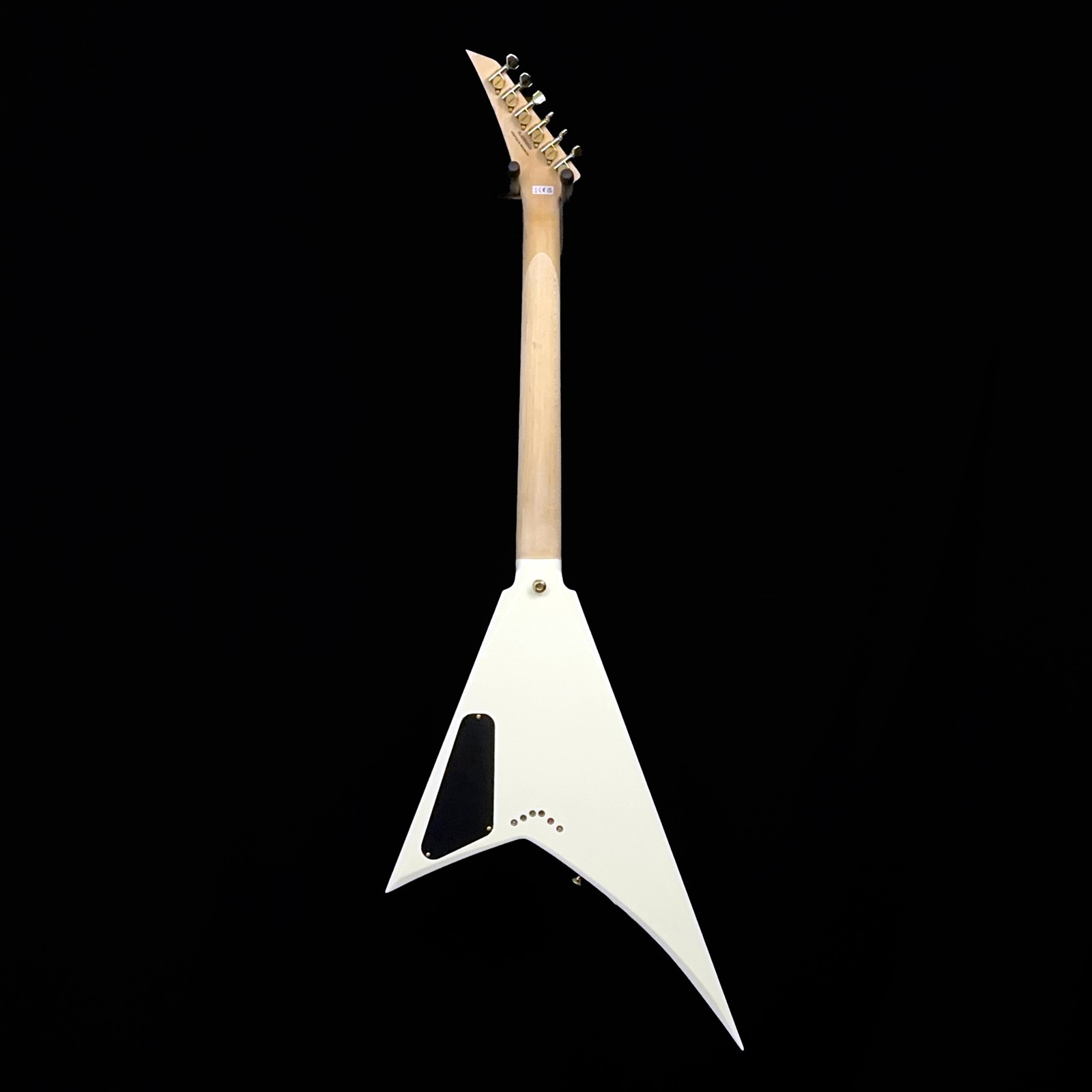 Jackson RRT-3 Rhoads Pro Series, Ebony Fingerboard, Ivory with Black Pinstripes