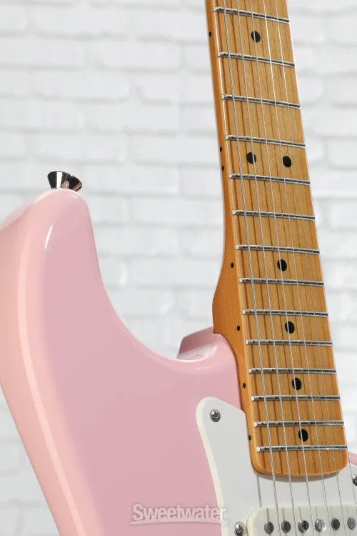 Squier Classic Vibe ’50s Stratocaster HT Electric Guitar – Shell Pink