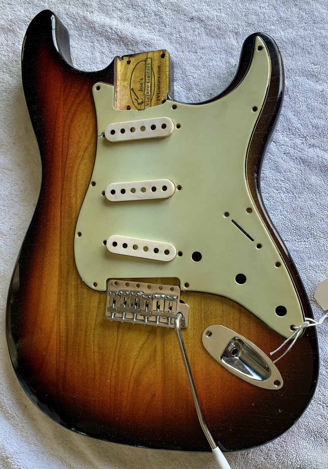 ST BODY RELIC 1960’s style Lacquer 3 Tone SUNBURST ORDER YOURS TODAY JVGuitars