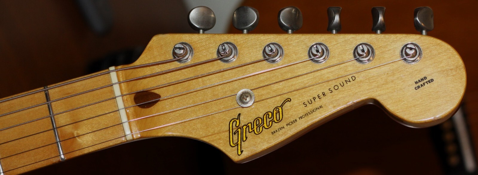 RARE 1979 Greco SE600 SUPER SOUND 1950s Stratocaster MAXON EXCEL P/Us Orig. Bag!