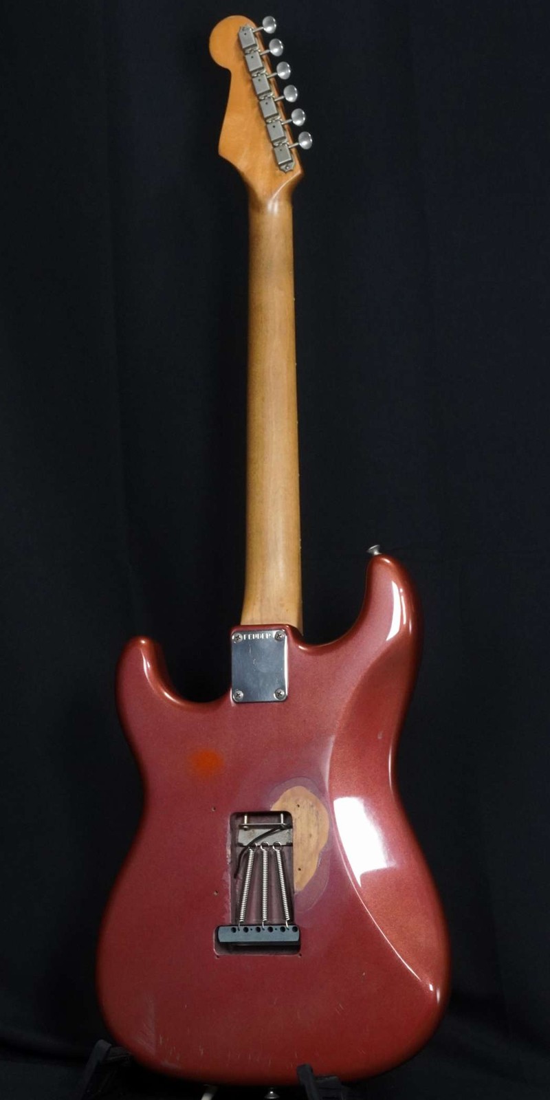 Fender Japan -2015 / St62 Custom Order Burgundy Mist Metallic Matching Head