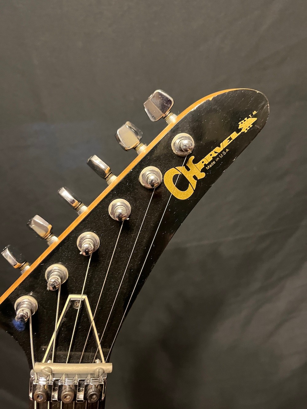 1983 Charvel USA Star Guitar Hot Rod Flame Owned by Paul Stanley of Kiss W/OHSC