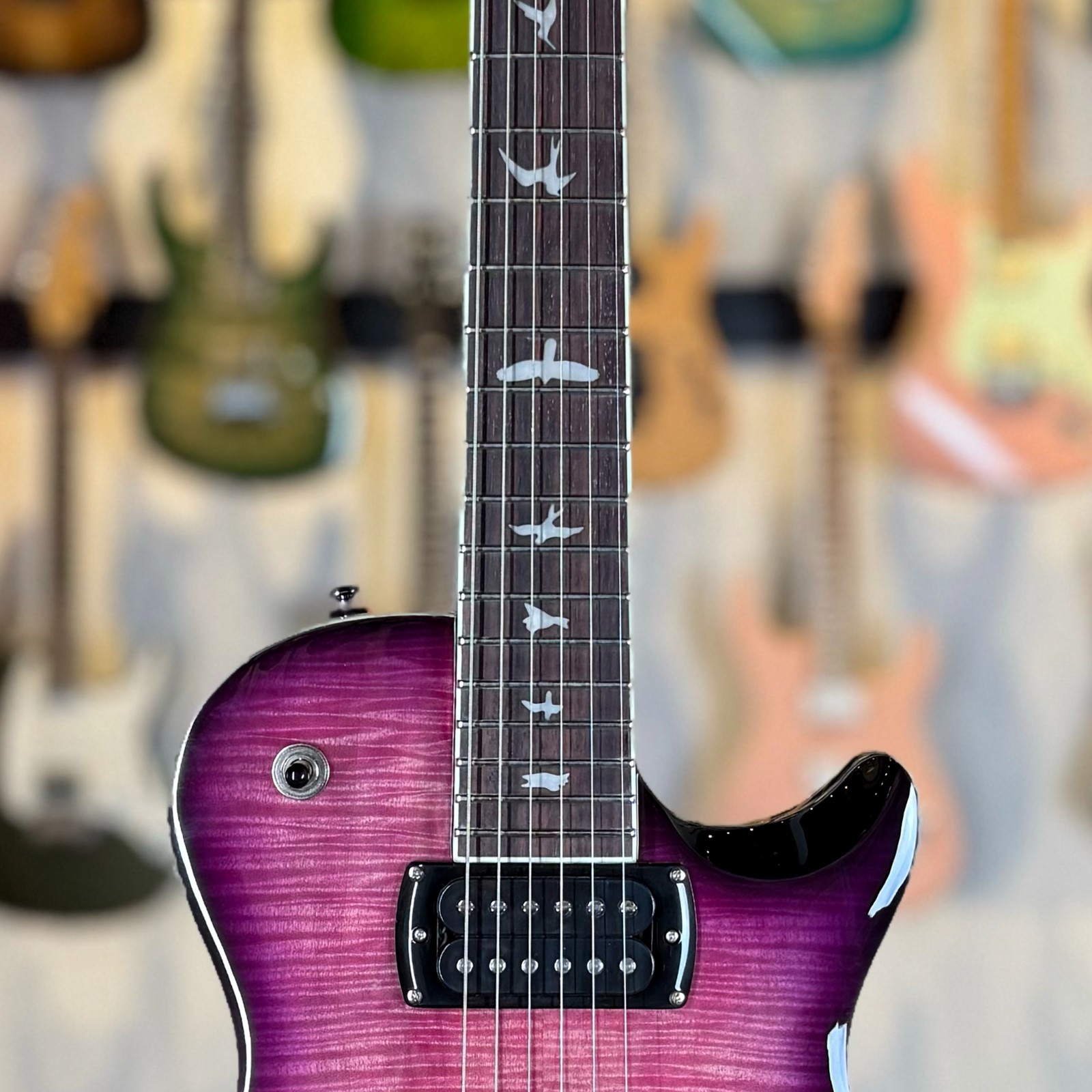 PRS SE Zach Myers Signature Singlecut – Elderberry Burst – Flame Maple