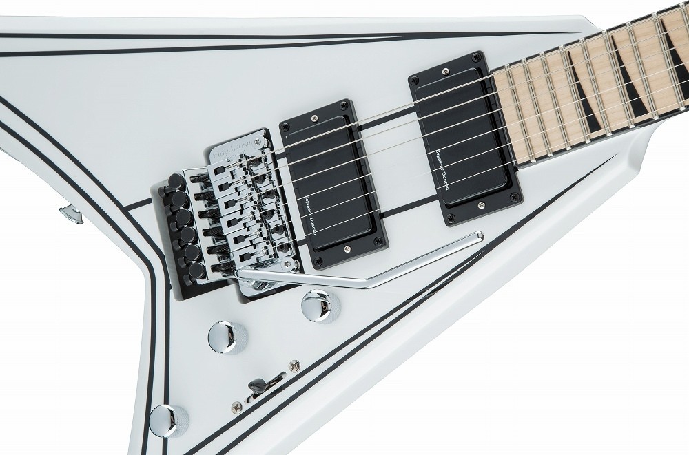 Jackson X Series Rhoads RRX24M -Snow White with Black Pinstripes- Online Store E