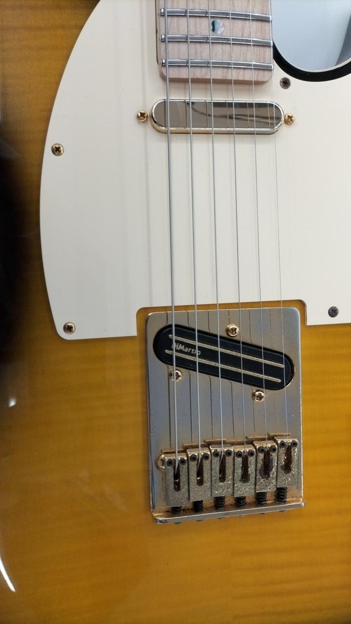 Fender Richie Kotzen Telecaster 2 Tone Sunburst Gold Hardware Made in Japan 2022