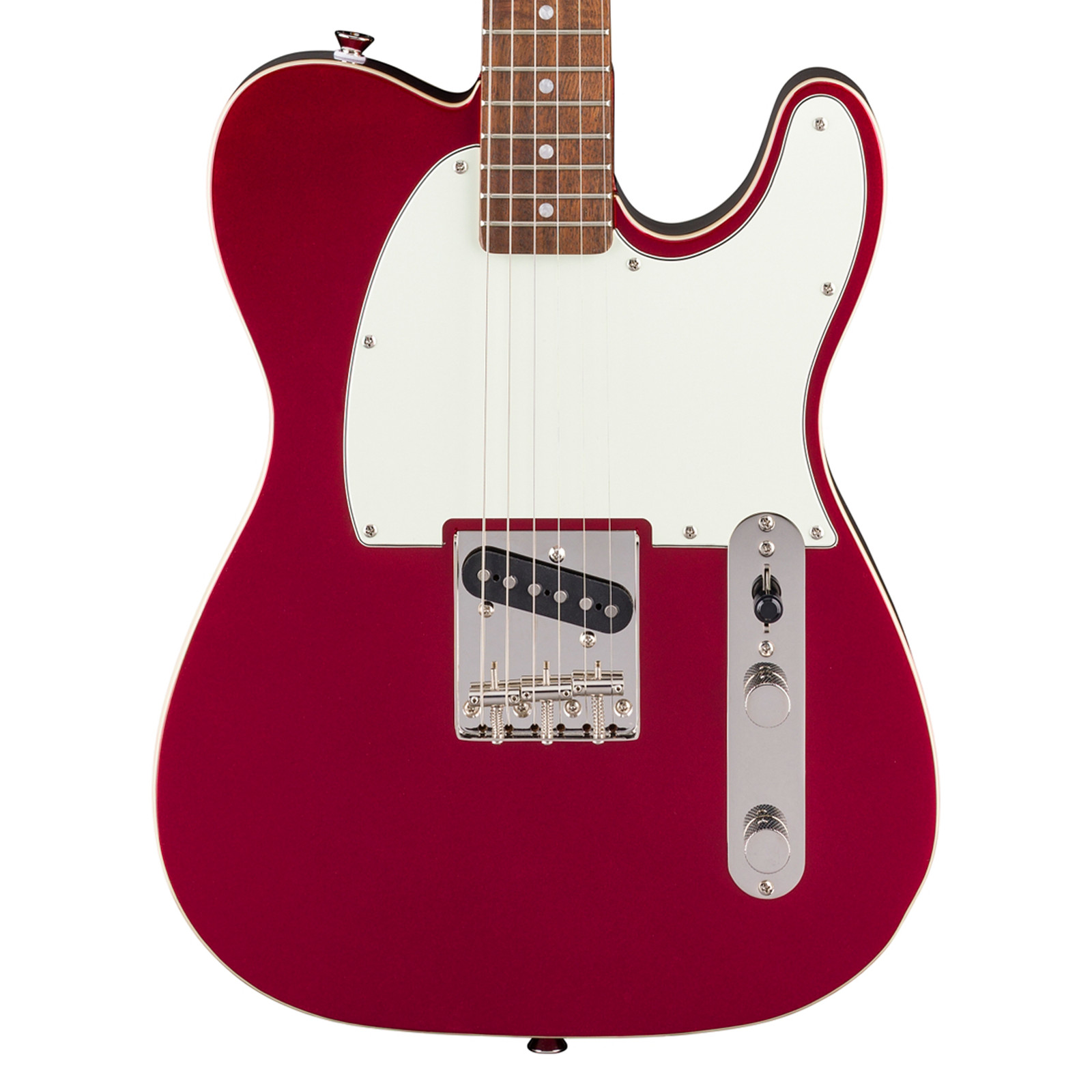 Used Squier Classic Vibe Custom Esquire – Candy Apple Red w/Indian Laurel FB