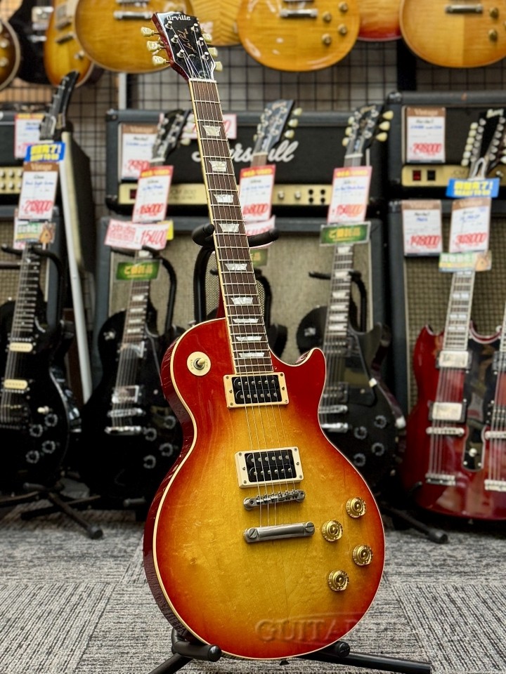 Orville LPS-75 Les Paul Standard -HS Heritage Cherry Sunburst – 1997 Made in Jap