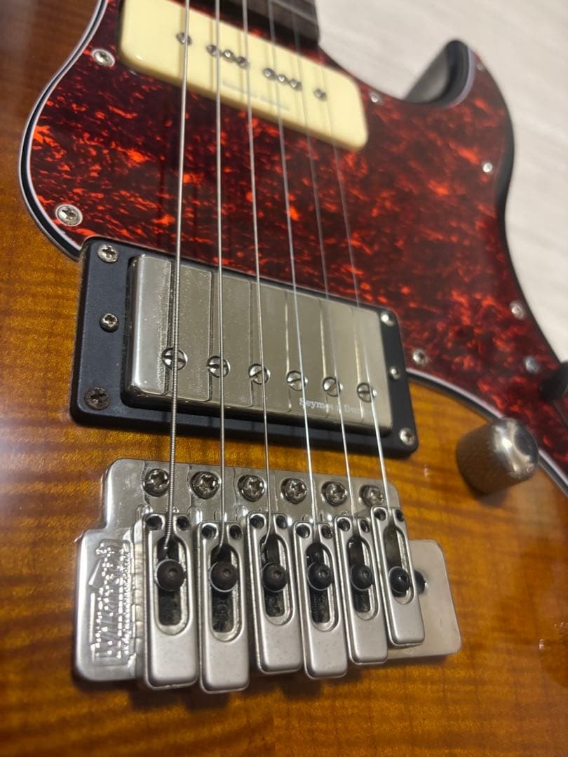 Electric Guitar Yamaha Pacifica 611VFM Tobacco Brown Sunburst Flame Maple