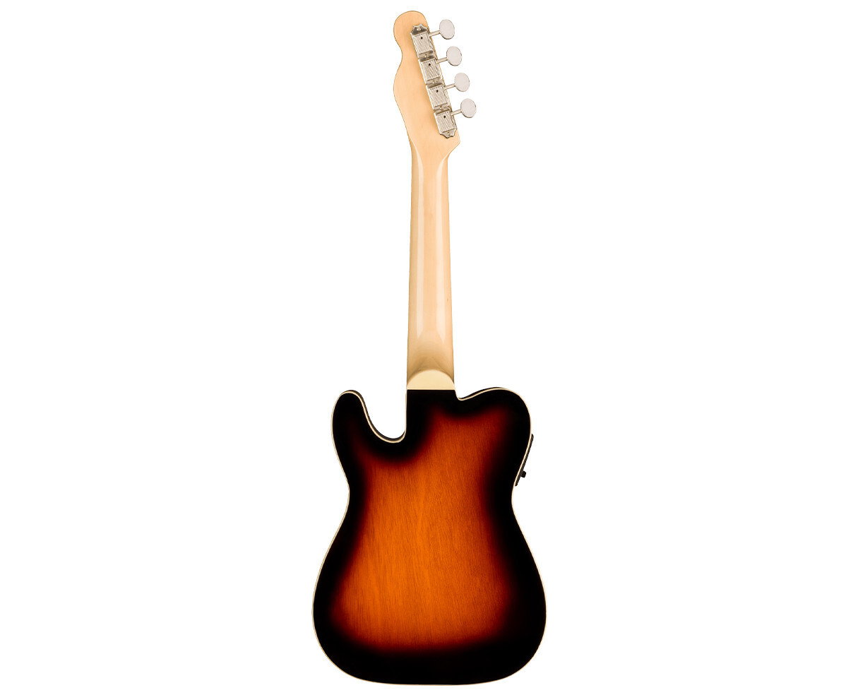 Fender Fullerton Tele Uke – 2-Color Sunburst w/ Walnut FB