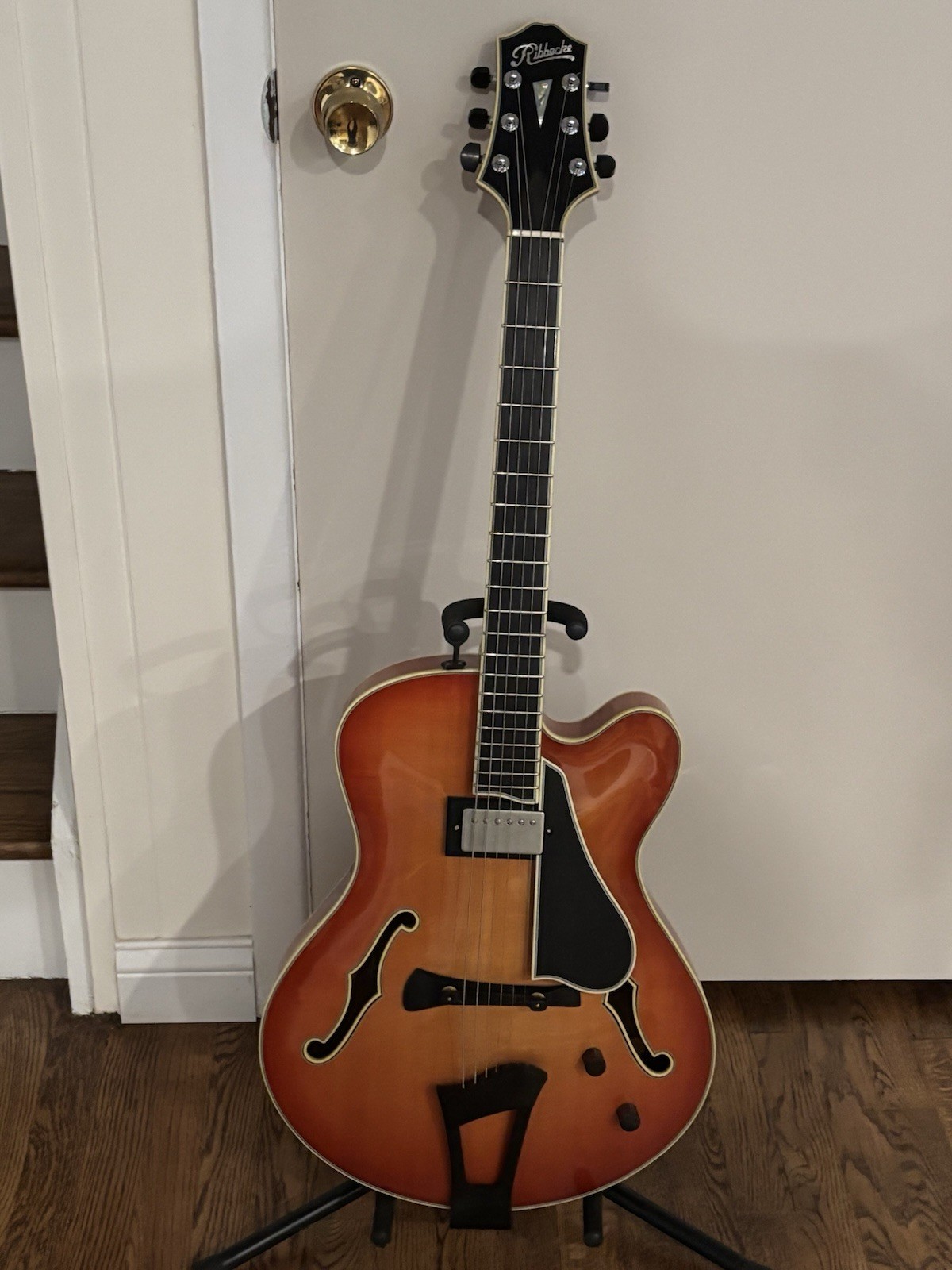 1997 Ribbecke Monterey Custom Archtop Guitar Sunburst