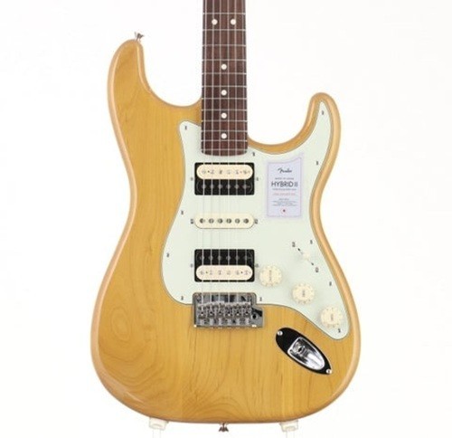 Fender 2024 Collection Made in Japan Hybrid II Stratocaster HSH Vintage Natural