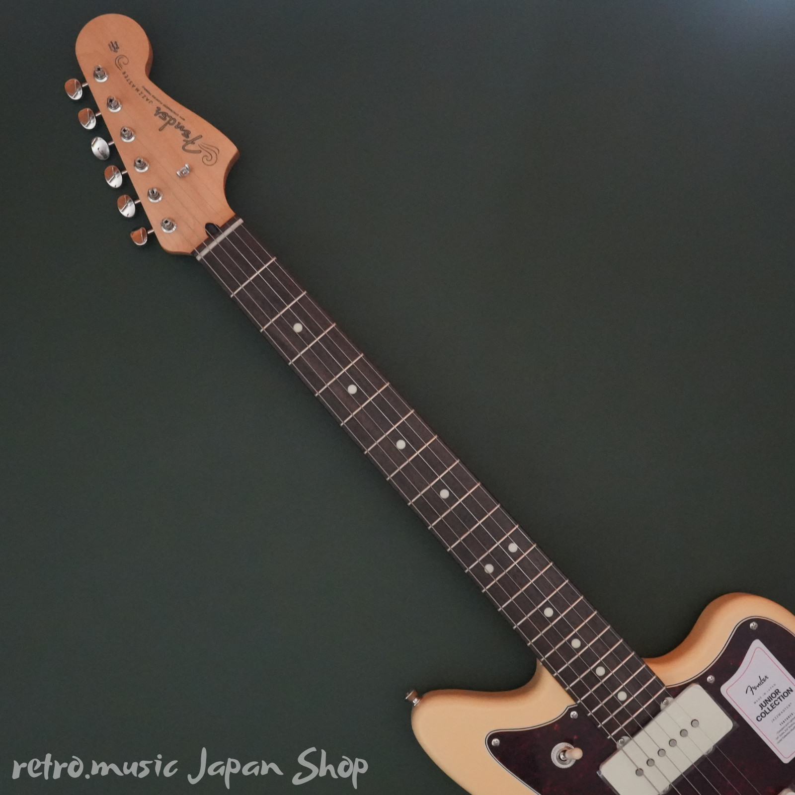 Fender Made in Japan Junior Collection Jazzmaster Rosewood Satin Vintage White