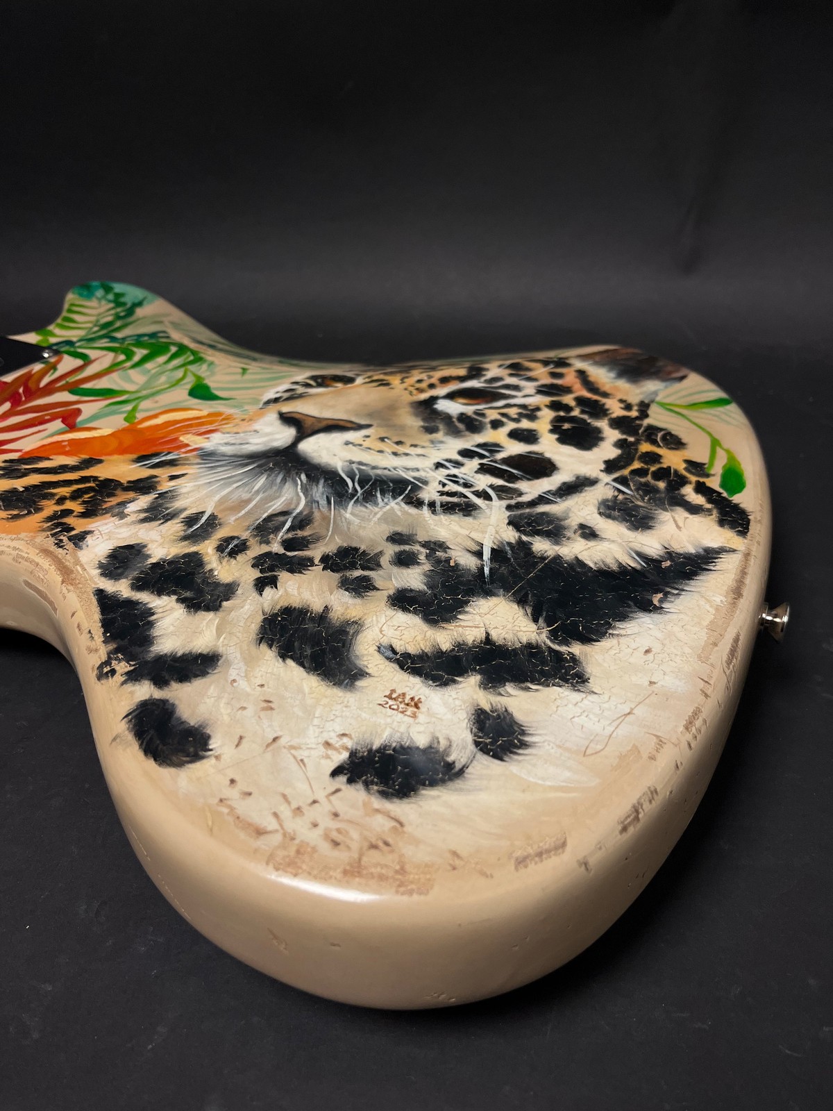 New Guardian Hand Painted Fender “Jaguar” w/HSC