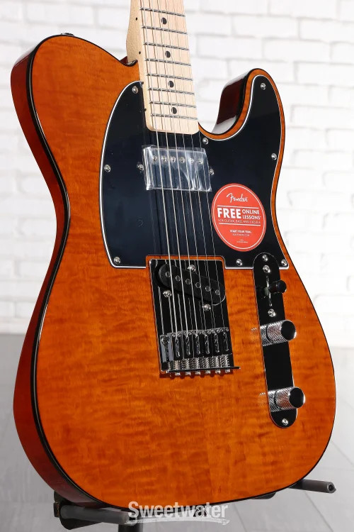 Squier Affinity Series Telecaster Electric Guitar – Mocha