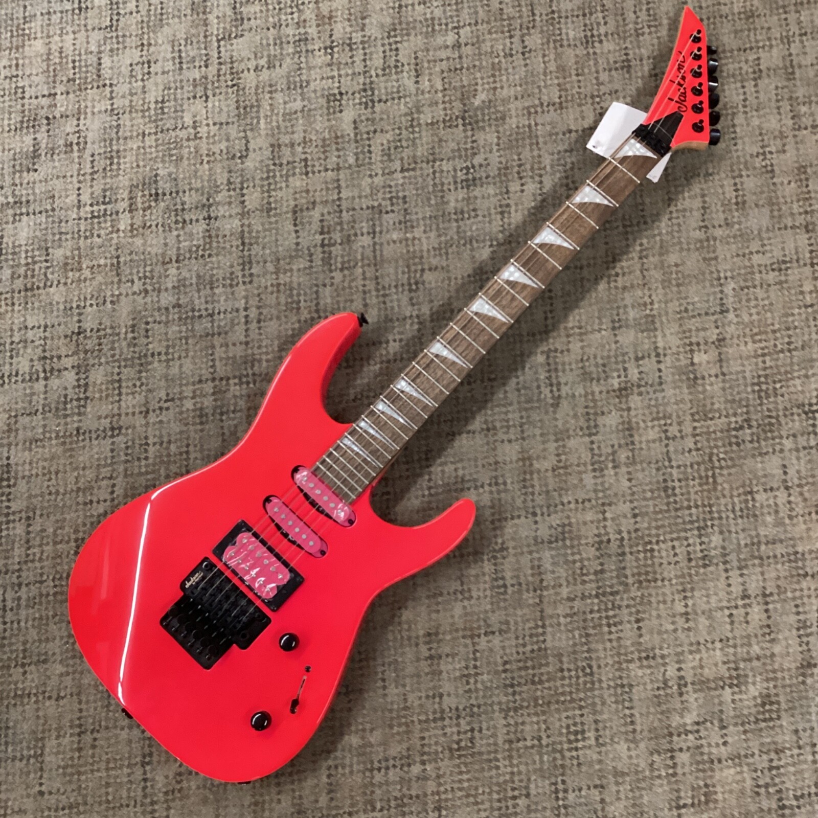 Jackson X Series Dinky DK3XR Electric Guitar, Neon Pink