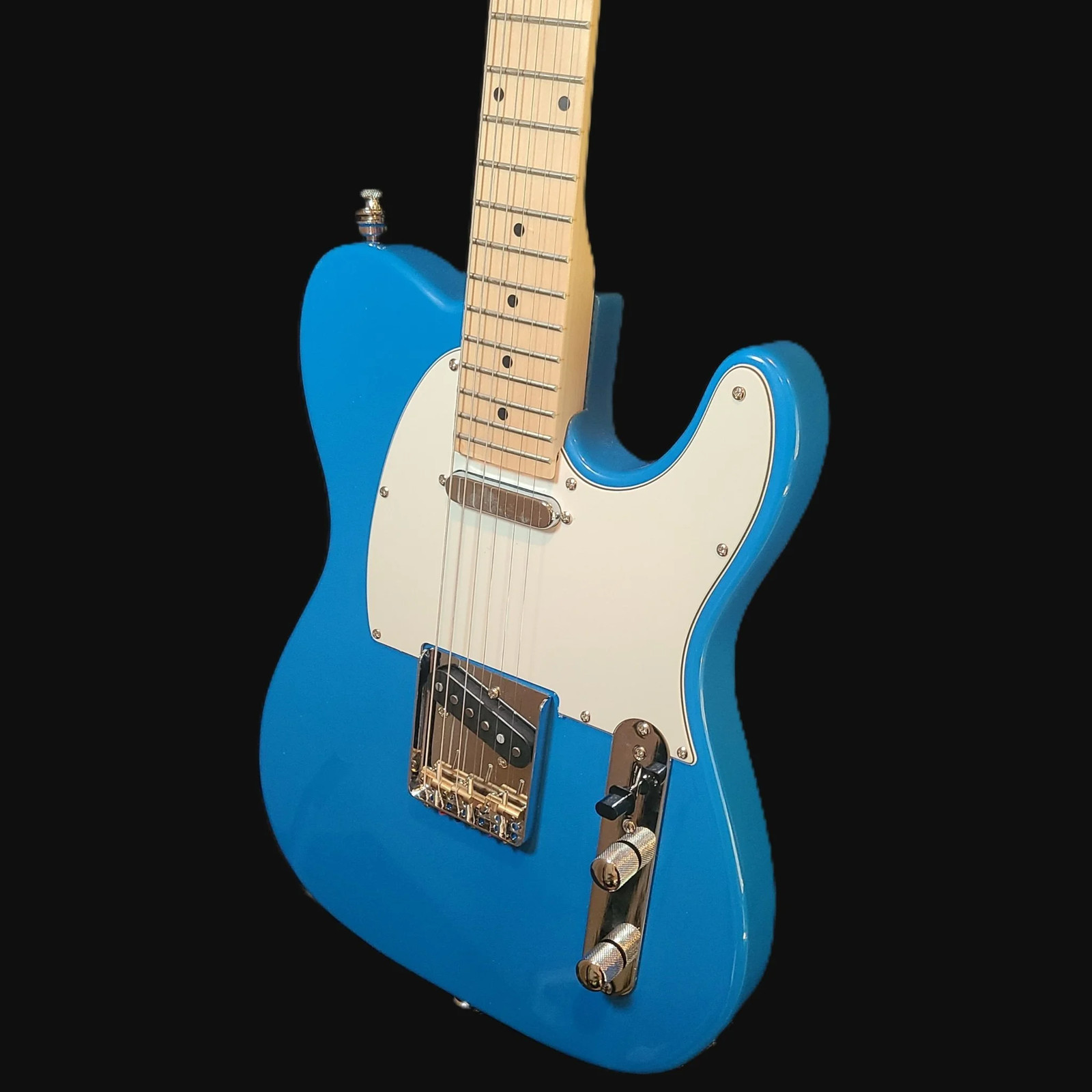 Southwest Acoutics T Style Guitar- Vintage Blue/Vintage Wiring/Full Set up
