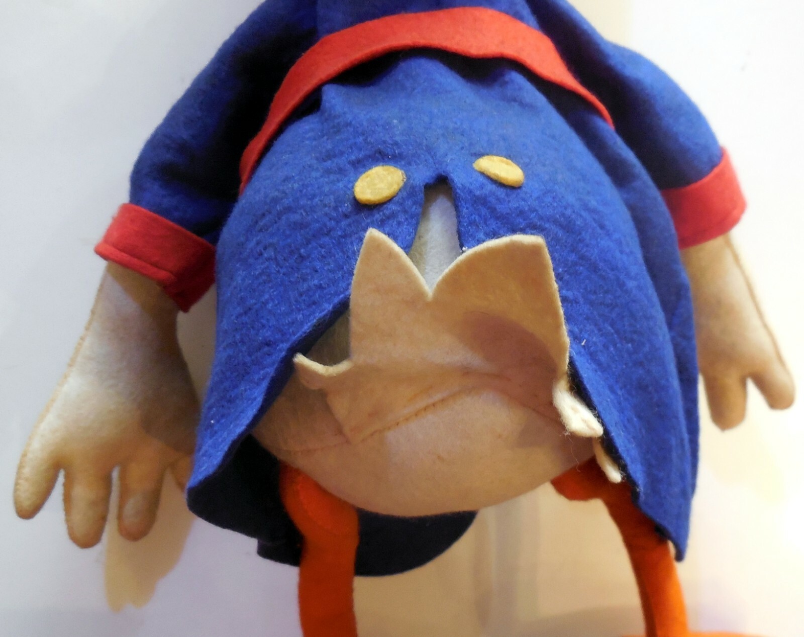 VINTAGE large 17″ TOY DOLL LENCI UNCLE SCROOGE MCDUCK DISNEY SISCO ITALY 1950s