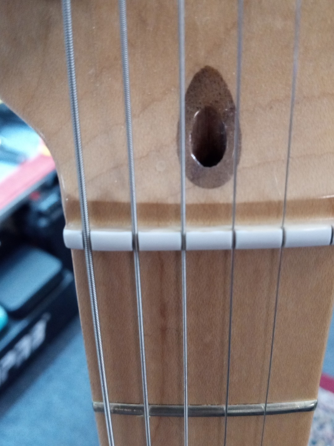 Fender 2013 American Deluxe Telecaster Thinline DELUXE HSC Cracked Body SEE PIC